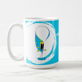 Celebrate Every Day Colorful Cartoon Kaffeetasse