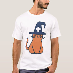 Celebrate Fall mit Feline Drehung - One Spooky Nu T-Shirt