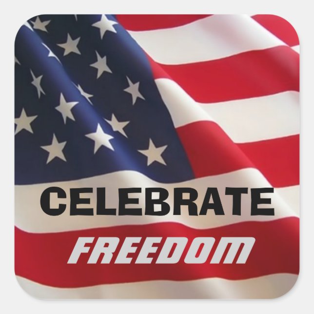 CELEBRATE FREEDOM STICKER (Vorderseite)