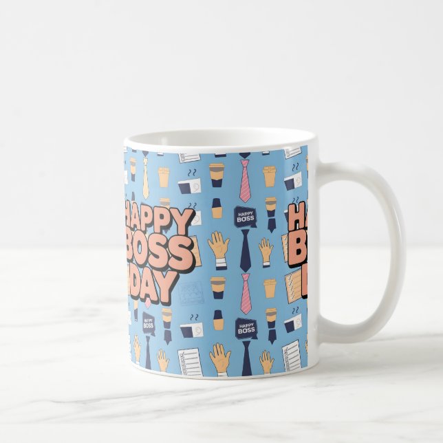Celebrate Leadership: Boss Day Geschenke und Desig Kaffeetasse (Rechts)