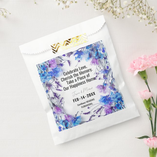💍 Celebrate LIEBE Cornflower Dreams Geschenktütchen (Versiegelt)