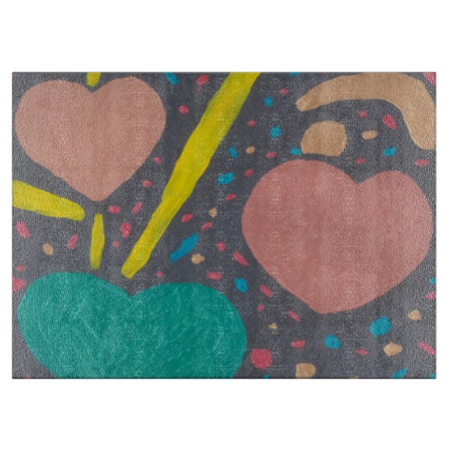 Celebrate Liebe Cutting Board Schneidebrett (Vorderseite)