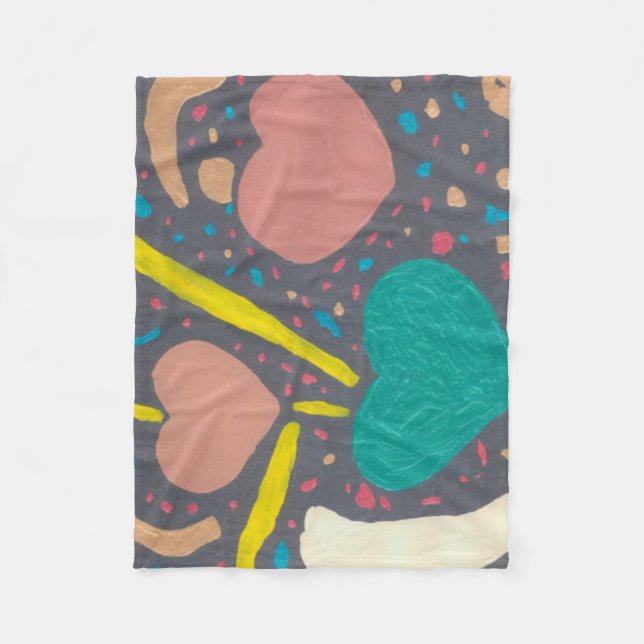 Celebrate Liebe Fleece Blanket (Vorderseite)