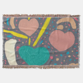 Celebrate Liebe Throw Blanket Decke