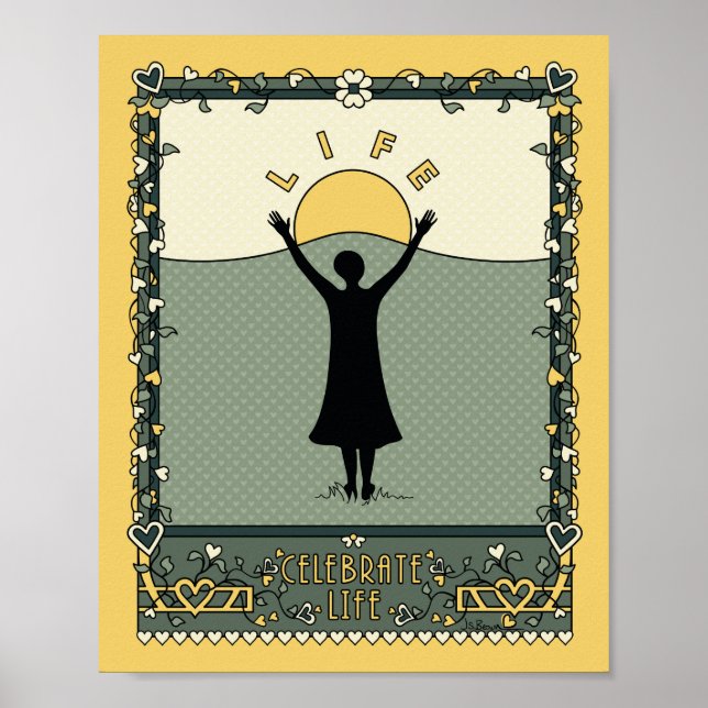 Celebrate Life 2_C_8"x10" Poster (Vorne)