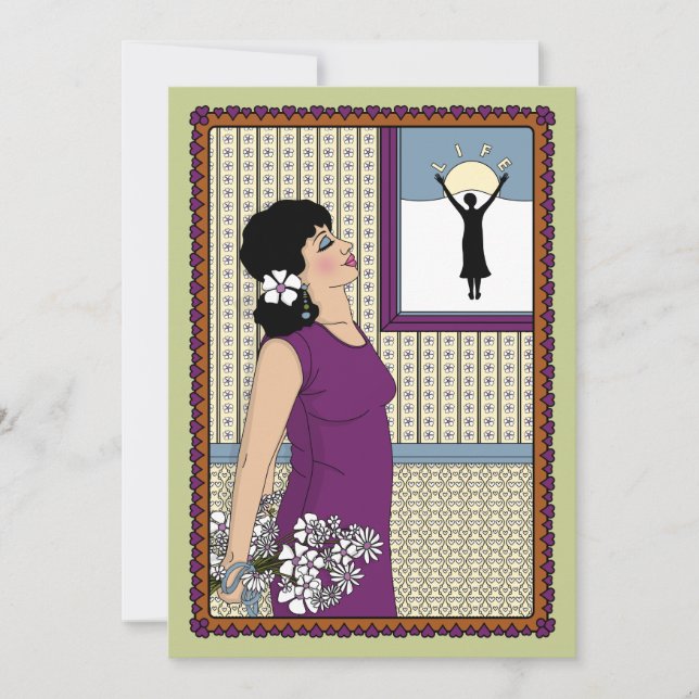 Celebrate Life A_Flat Card 5"x7 Ankündigung (Vorderseite)