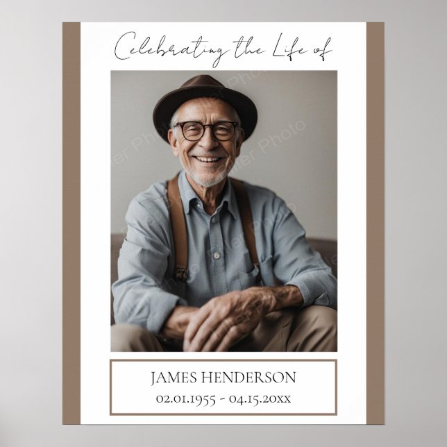 Celebrate Life One Foto Download Poster (Vorne)
