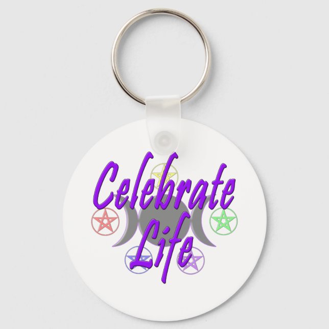 Celebrate Life Schlüsselanhänger (Vorderseite)