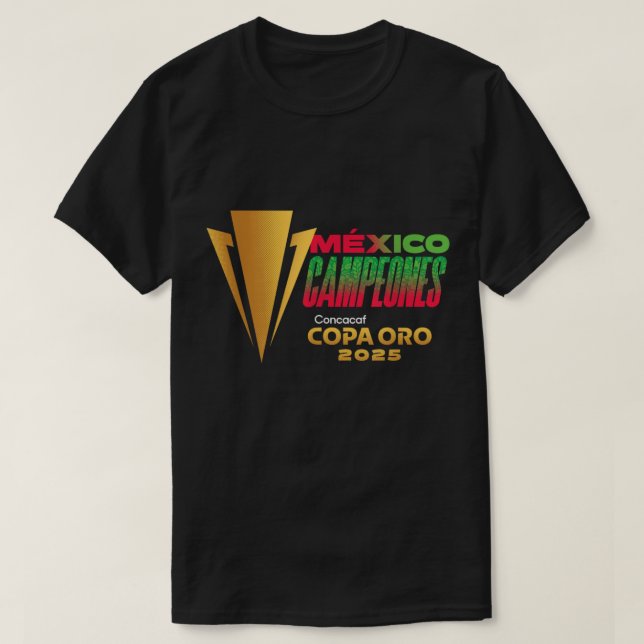 celebrate mexico gold cup victory T-Shirt (Design vorne)