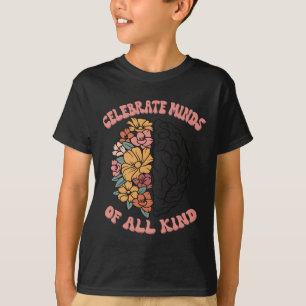 Celebrate Minds aller Art Bläschen Autismus Aw T-Shirt