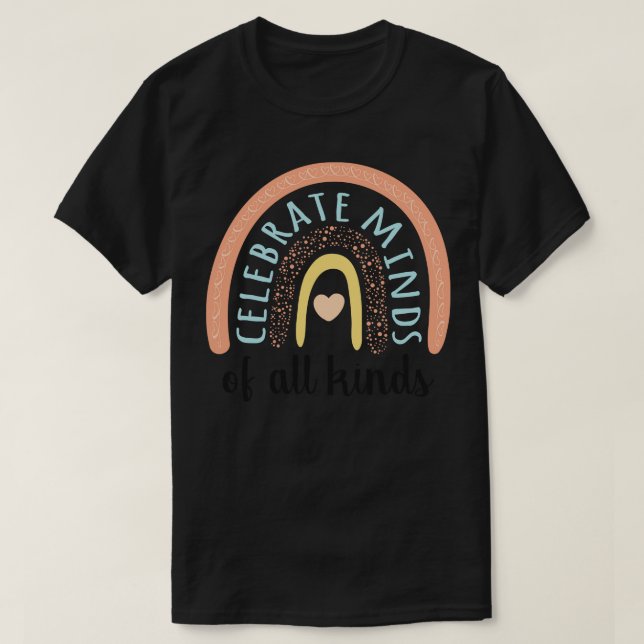 Celebrate Minds aller Art II T-Shirt (Design vorne)