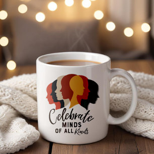 Celebrate Minds aller Art Kaffeetasse
