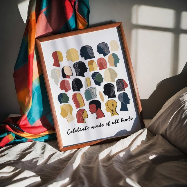 Celebrate Minds aller Art Poster (Von Creator hochgeladen)