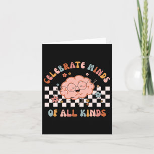 Celebrate Minds aller Art Shirt Neurovielfalt Karte