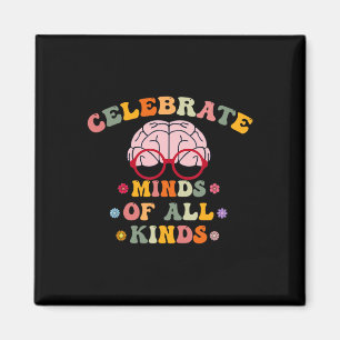 Celebrate Minds aller Art von Autismus im Bereich Magnet