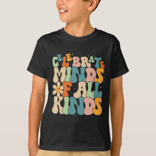 Celebrate Minds aller Art von Autismus im Bereich T-Shirt