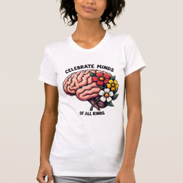Celebrate Minds aller Art von Autismus im Bereich T-Shirt