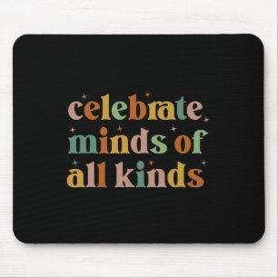 Celebrate Minds aller Arten von Autismus in der Ne Mousepad