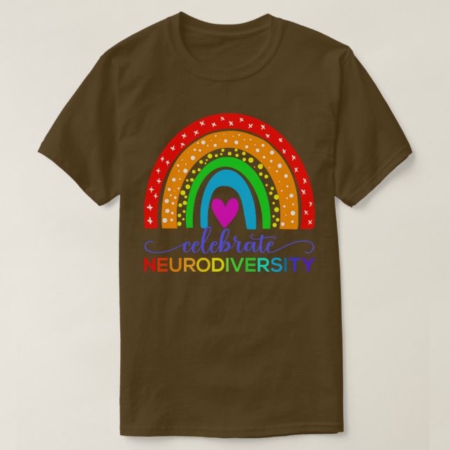 Celebrate Neurodiversity III T-Shirt (Design vorne)