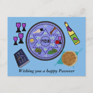 Celebrate Passover Postkarte