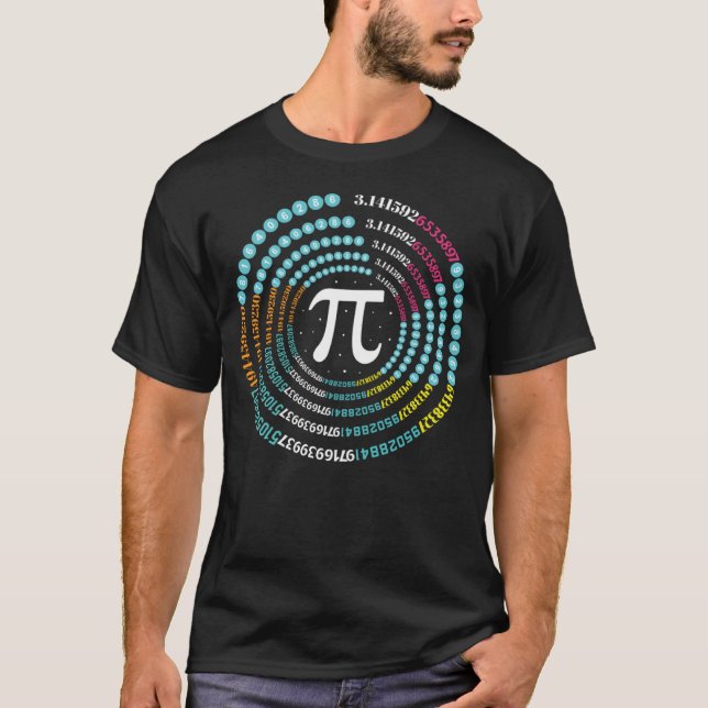 Celebrate Pi Day The Beauty of 3 14 Magic of Numbe T-Shirt (Vorderseite)