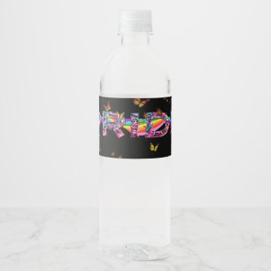 Celebrate Pricing Food and Beverage Label Set Wasserflaschenetikett