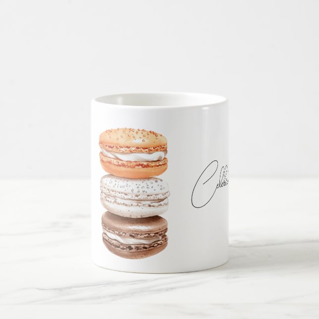 Celebrate Pumpkin Vanilla Chocolate Macaroons Kaffeetasse (Mittel)