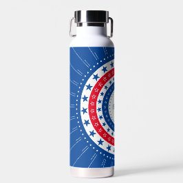 Celebrate Red, White und Blue Stars Trinkflasche