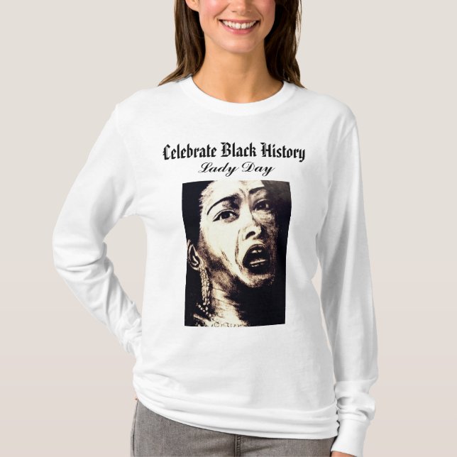 CELEBRATE SCHWARZE HISTORY BILLY URLAUB T-Shirt (Vorderseite)