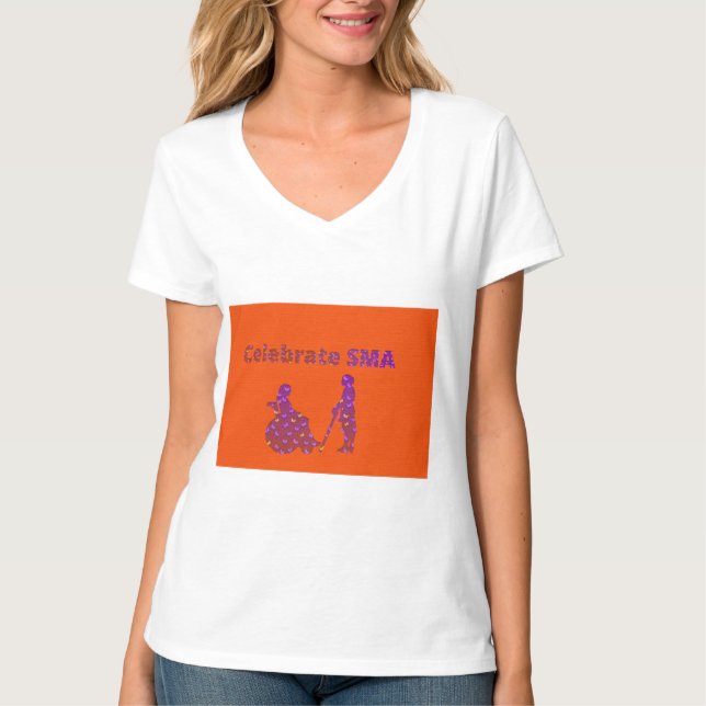 Celebrate SMA T-Shirt (Vorderseite)