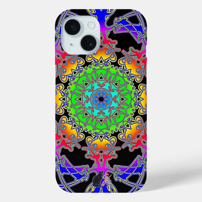 Celebrate Spectra Glyph Case-Mate iPhone Hülle (Rückseite)