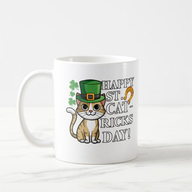 Celebrate St. Catrick's Day Kaffeetasse (Links)