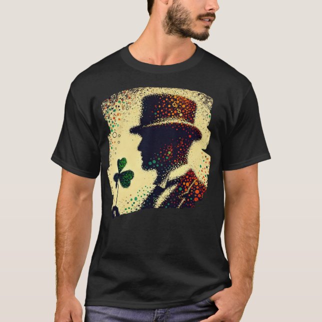 Celebrate St. Patrick's Day in Style T-Shirt (Vorderseite)