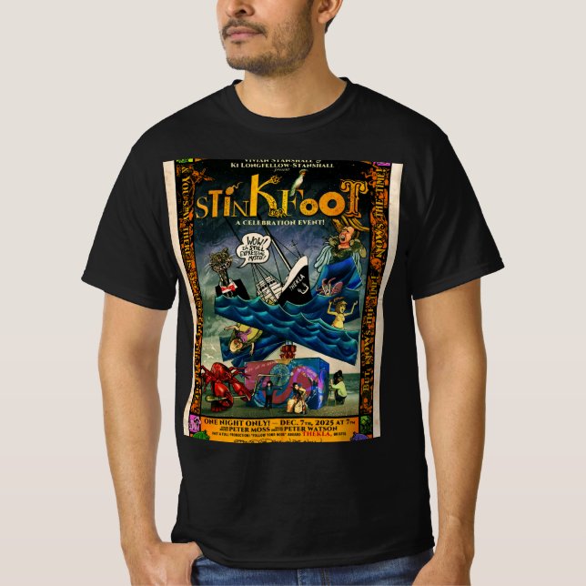 Celebrate Stinkfoot's 40th T-Shirt 2025 (Vorderseite)