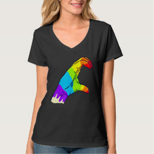 Celebrate stolz auf Liebe LGBt Pride Rainbow Halb T-Shirt