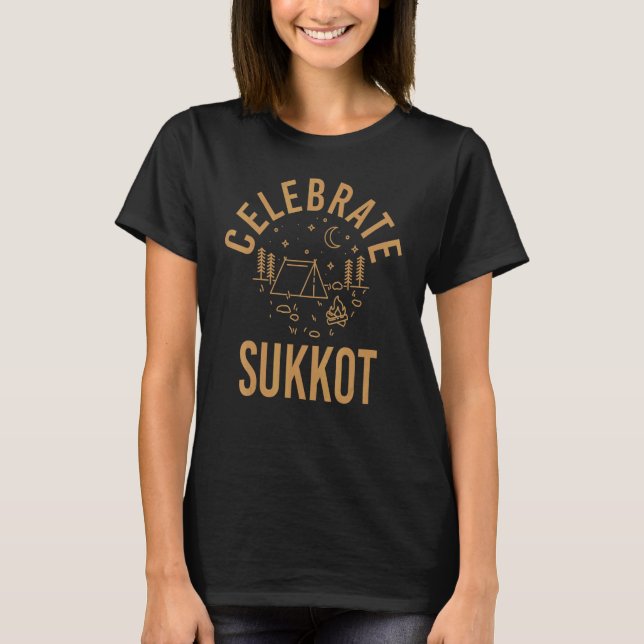 Celebrate Sukkot T-Shirt (Vorderseite)