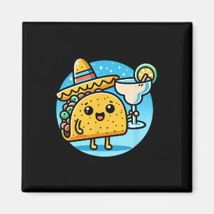 Celebrate Taco Margarita Festival mexikanische Foo Magnet