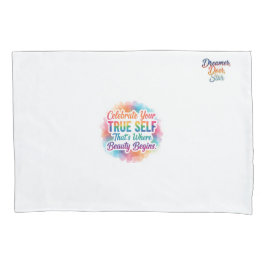 Celebrate True Self Sticker Kissenbezug