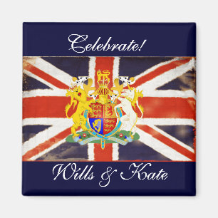 Celebrate Wills und Kate Keepake Magnet
