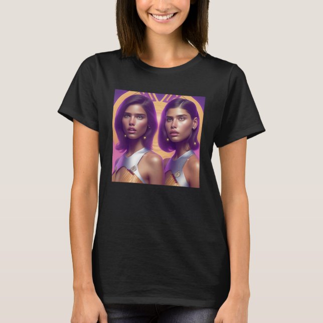 Celebrate Women Astronauts Dancers Hawaiian Paradi T-Shirt (Vorderseite)