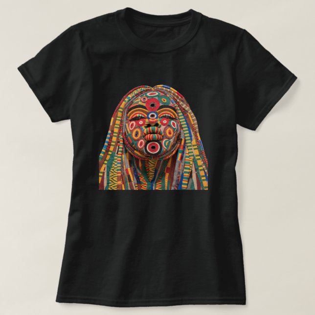 Celebrating Colorful Black Women T-Shirt (Design vorne)