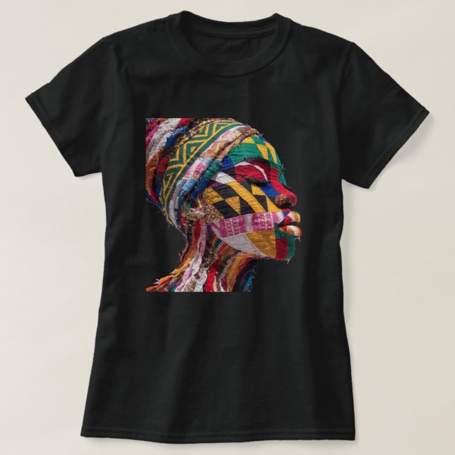 Celebrating Colorful Black Women T-Shirt (Design vorne)
