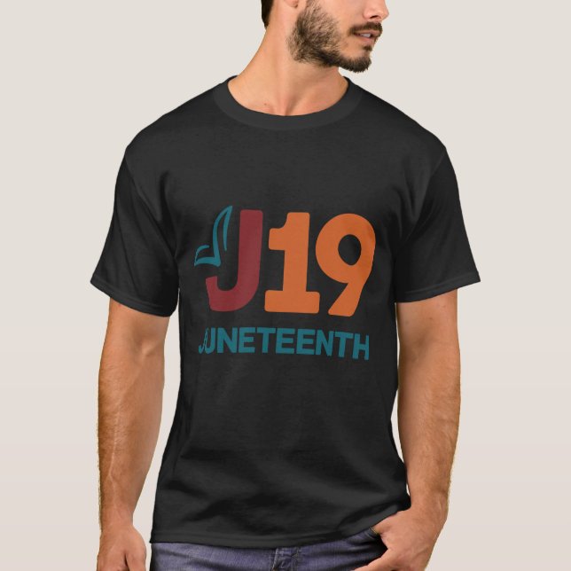 Celebrating Juneteenth T-Shirt (Vorderseite)