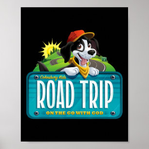Celebrating Kids Road Trip On The Go With God Vbs Poster