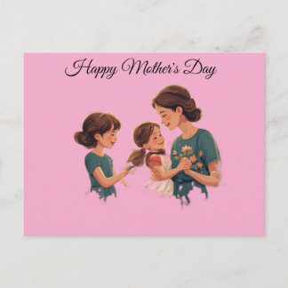 Celebrating Mother's Day Postkarte