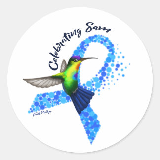 Celebrating Sam Sticker