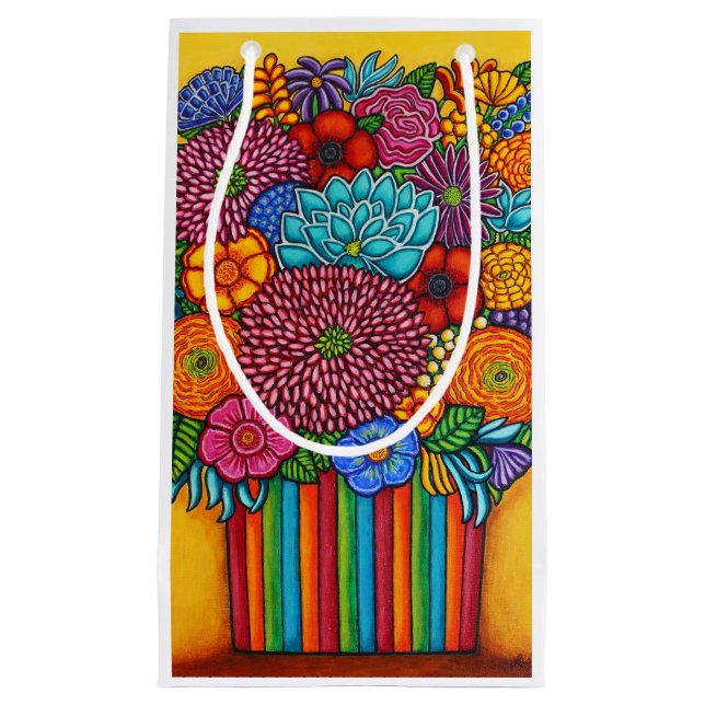 Celebration Bouquet Kleine Geschenktüte (Vorderseite)