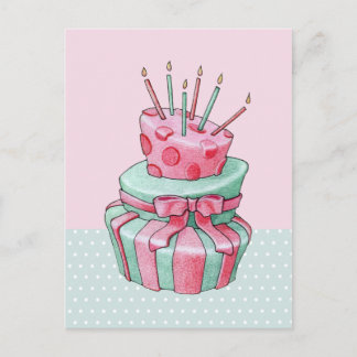 Celebration Cake Postkarte
