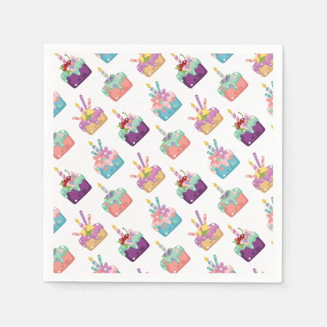 Celebration Cakes Serviette (Vorderseite)
