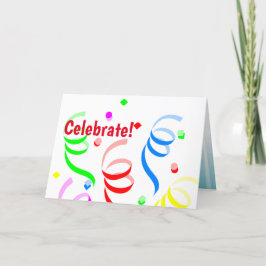 Celebration Card Feiertagskarte